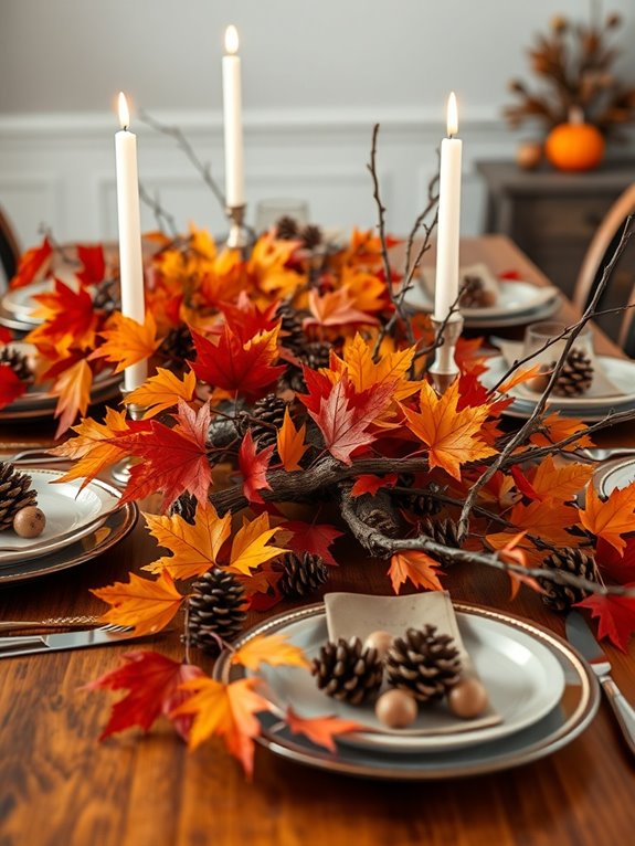 natural decor for dining