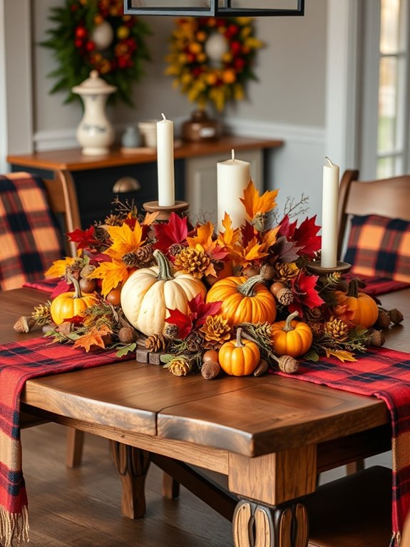 natural elements fall centerpiece