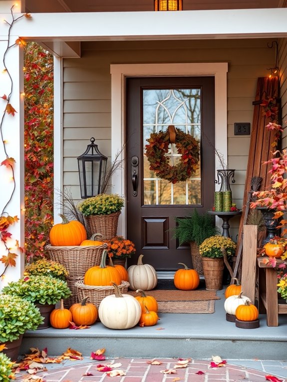 natural rustic fall decor