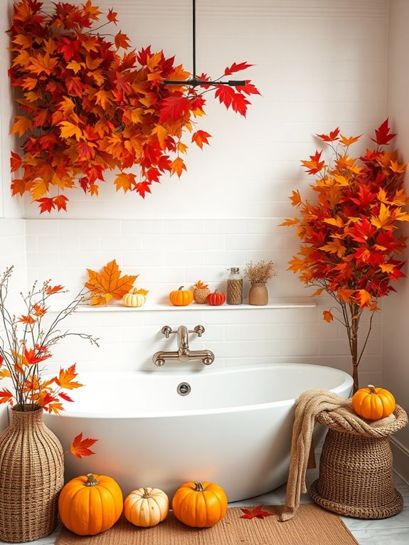 nature inspired bathroom decor