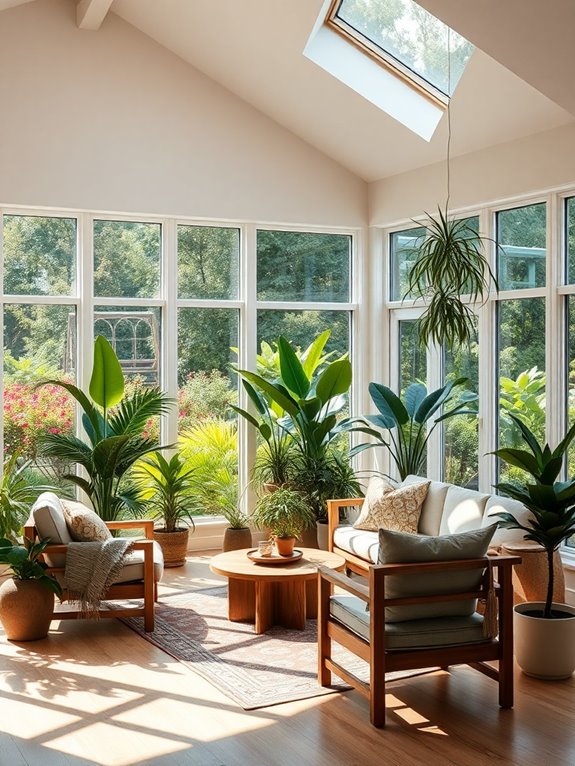 nature inspired indoor tranquility