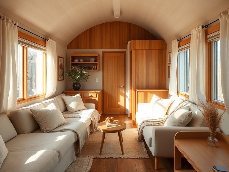 neutral colors enhance space