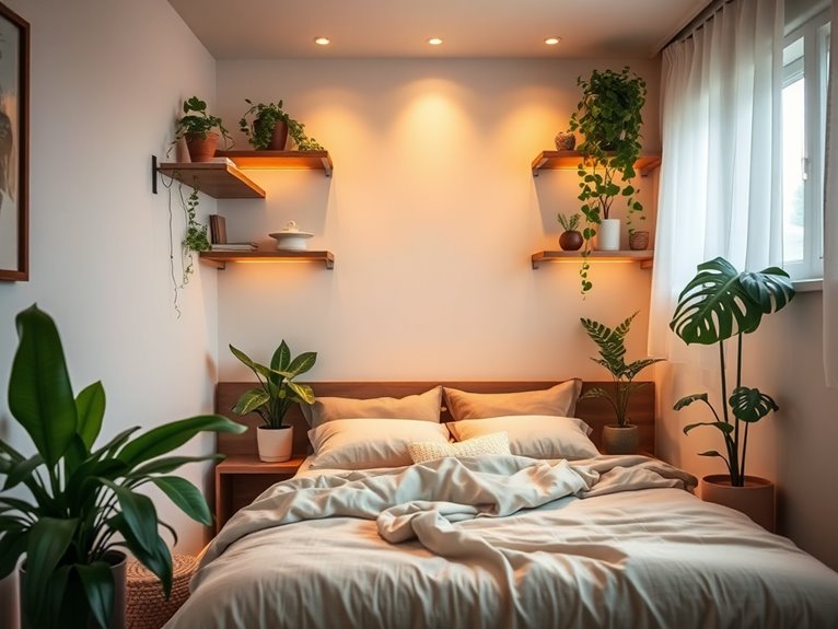 optimize vertical bedroom space