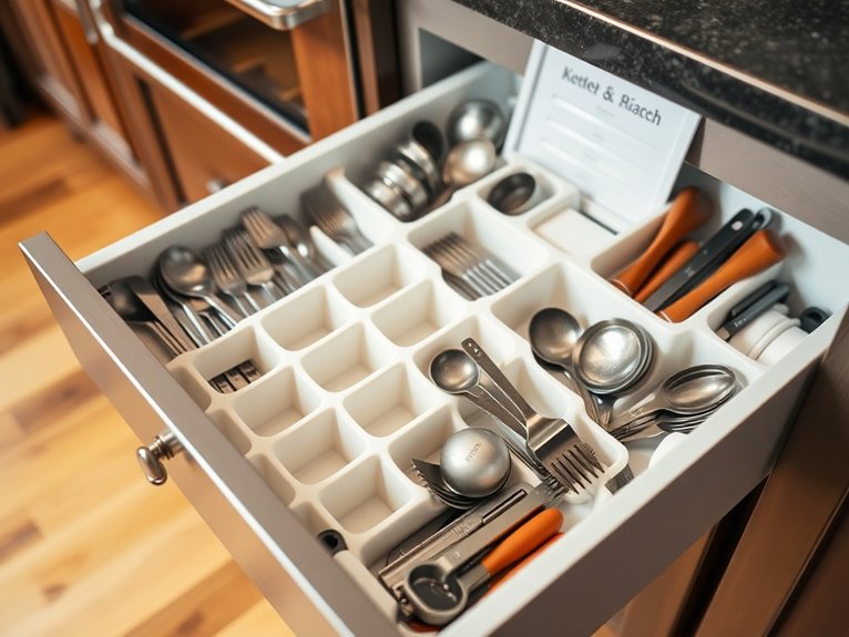 organize drawers for efficiency