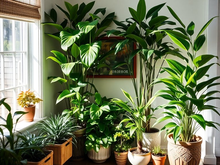 plants as stylish dividers