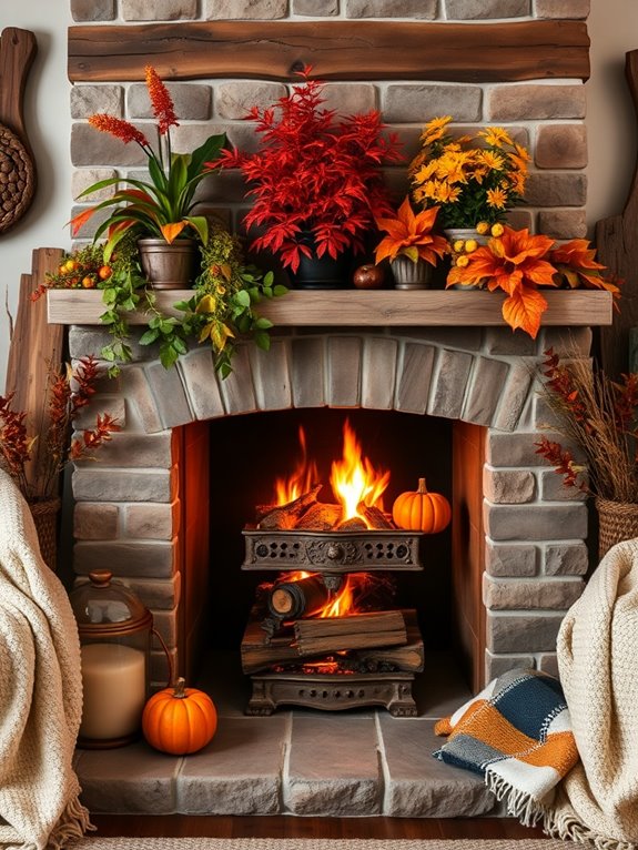 potted plants for fall