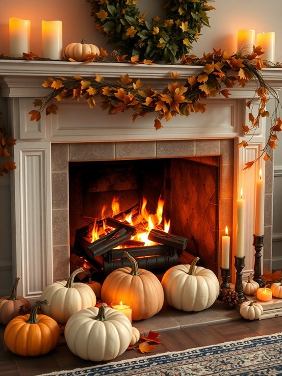 pumpkins enhance seasonal decor