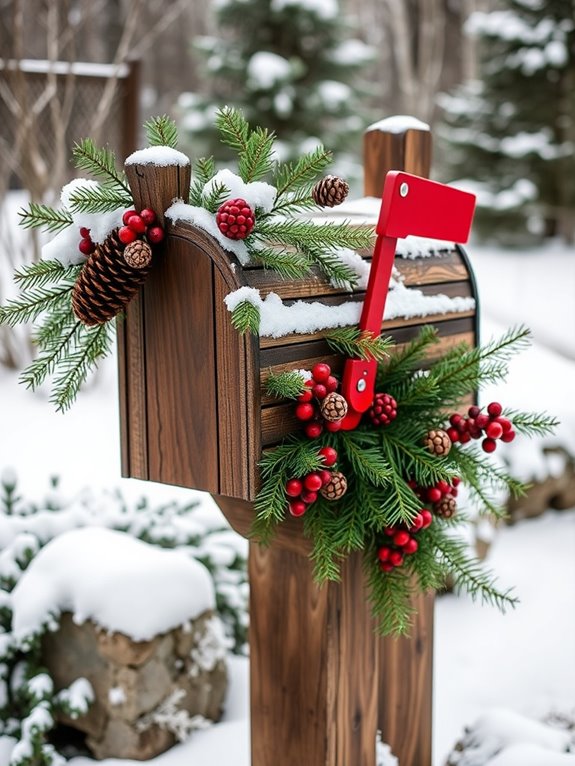 rustic wooden box decorations