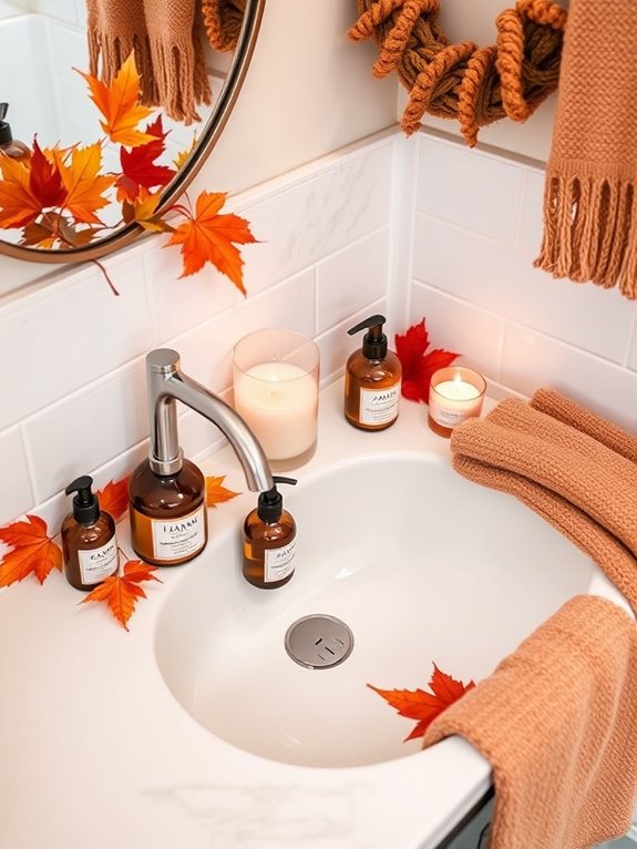 scented soaps create ambiance