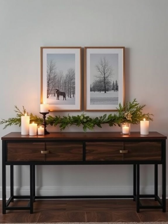 seasonal artwork transforms decor