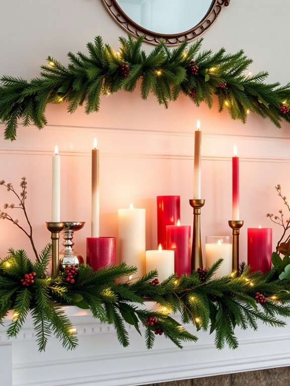 seasonal candles for warmth