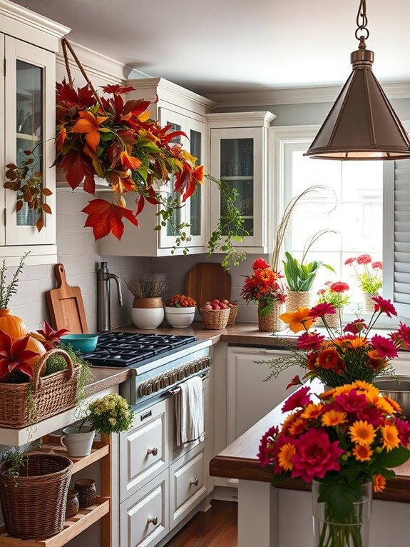 seasonal indoor greenery arrangements