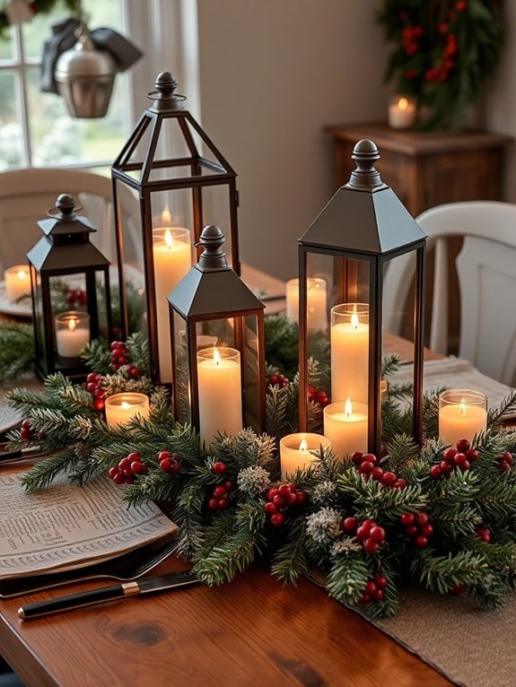 seasonal lantern centerpiece ideas