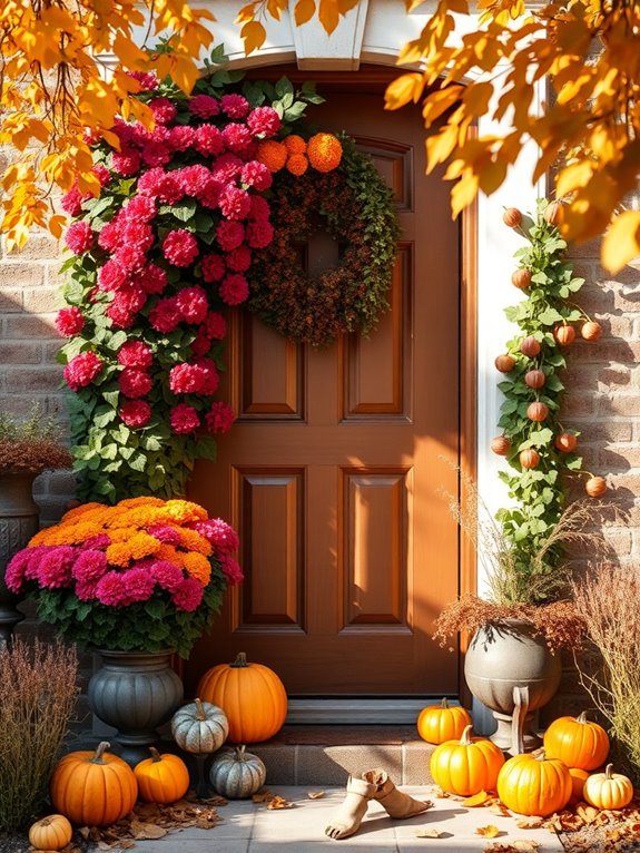 seasonal plants enhance decor