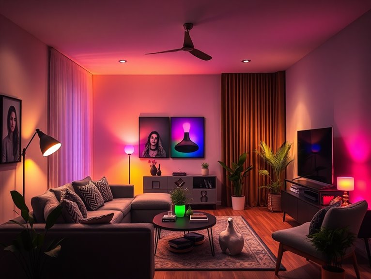 smart bulbs create ambiance