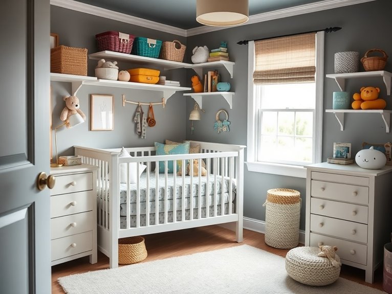 smart nursery storage solutions