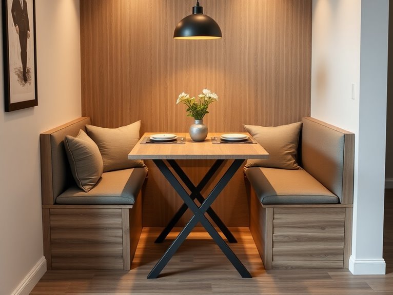 space saving foldable tables