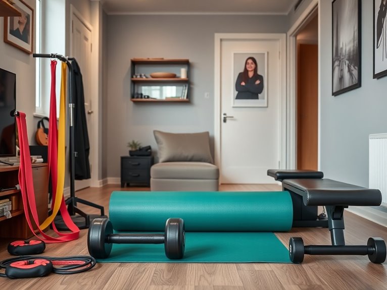 space saving gym equipment essentials
