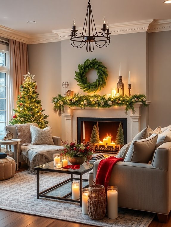 sparkling holiday decor accents