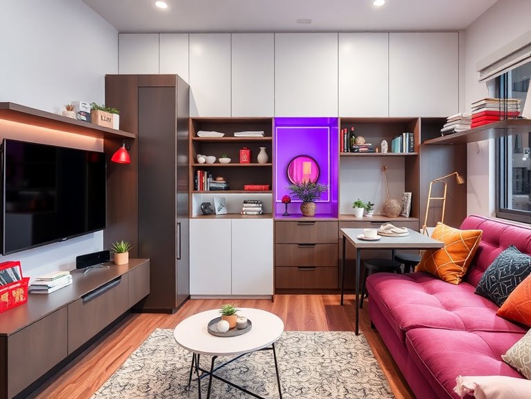 tech enhanced small space storage