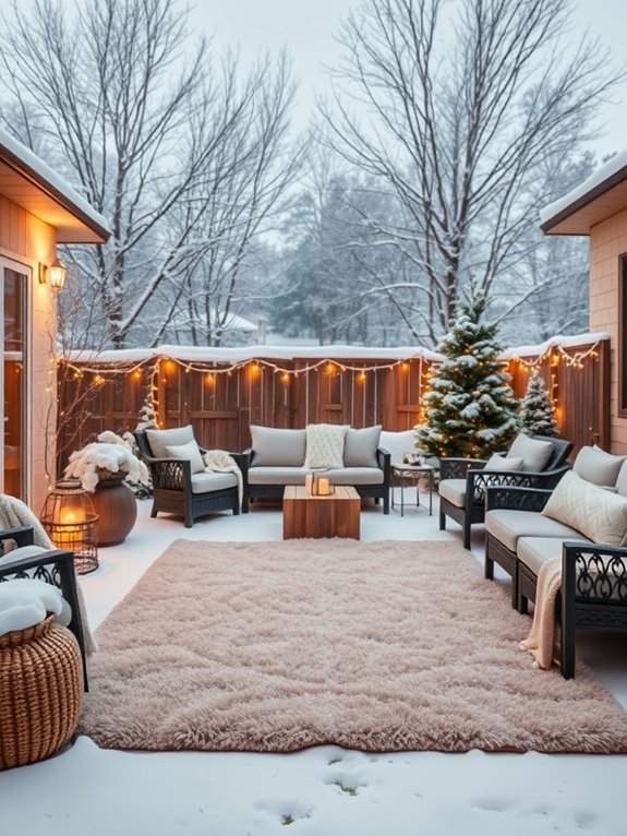 toasty winter outdoor comfort