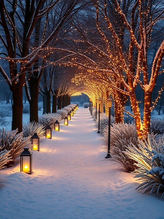 transform walkway into wonderland