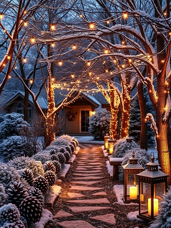 twinkling lights create magic