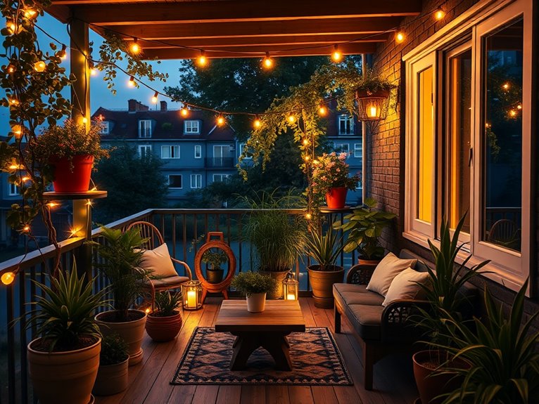 twinkling lights for ambiance