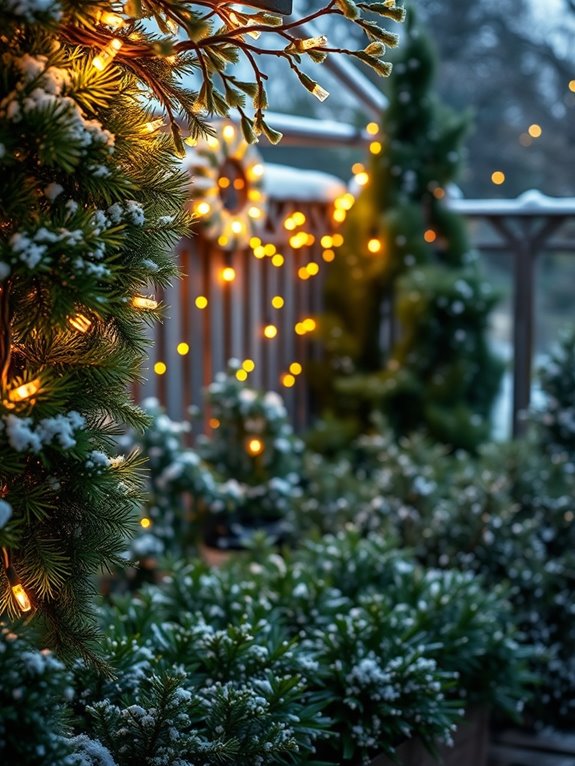 twinkling lights for gardens