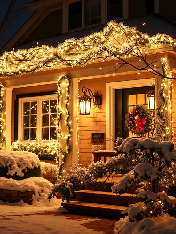 twinkling string lights magic