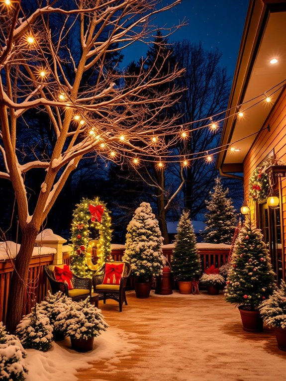 twinkling string lights magic