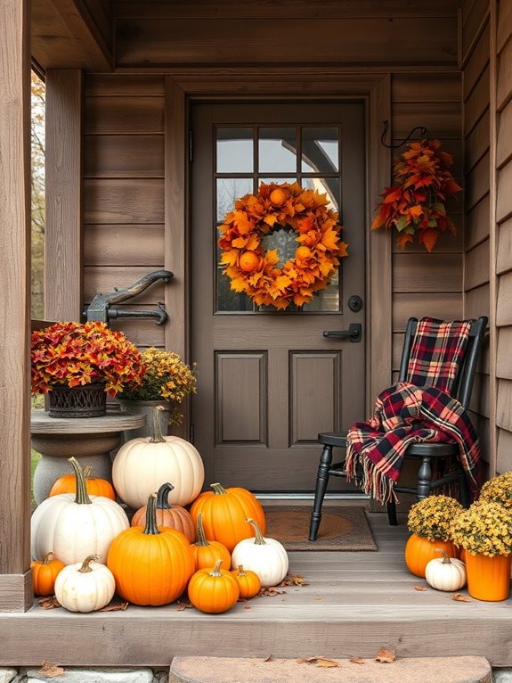 vibrant pumpkins enhance fall d cor