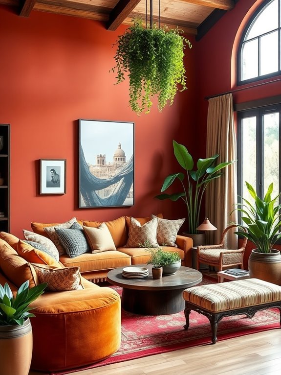 vibrant warmth and character