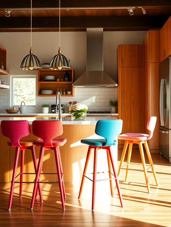 vintage bar stools charm