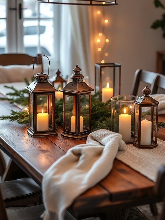 vintage lanterns for decor