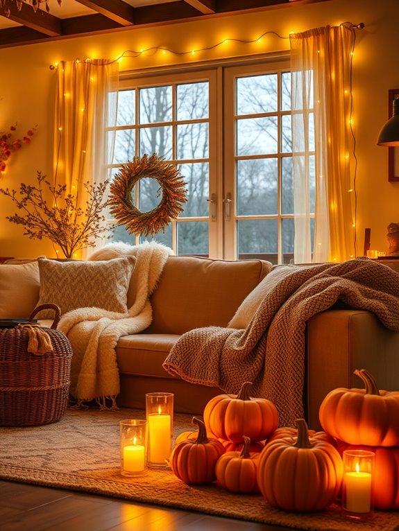 warm cozy ambient lighting