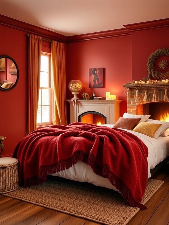 warm cozy color transformation