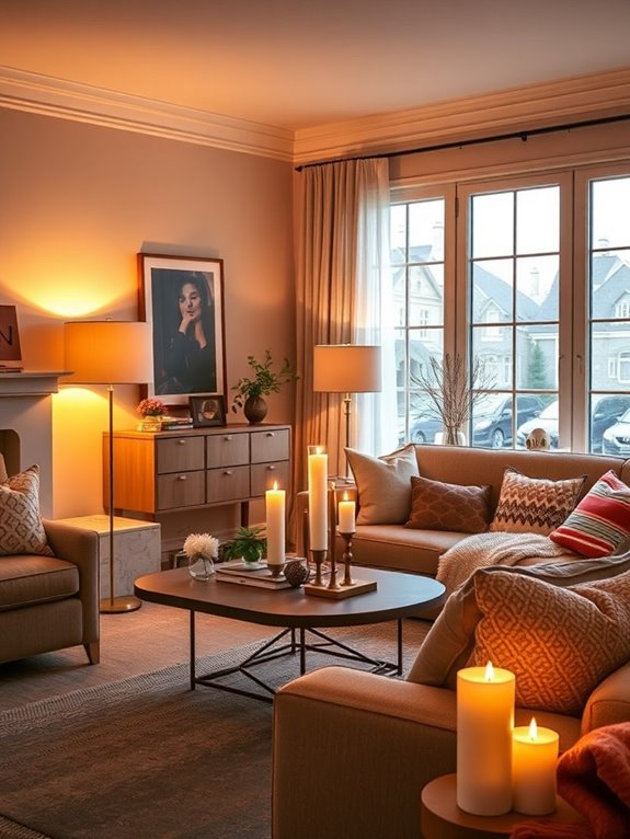 warm inviting lighting ideas