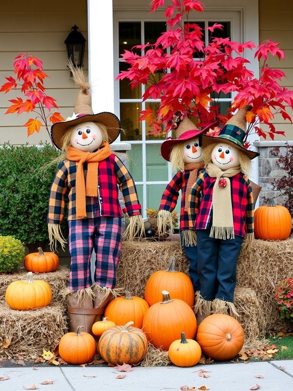 whimsical fall scarecrow ideas