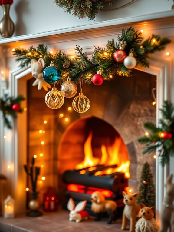 whimsical fireplace decor ideas