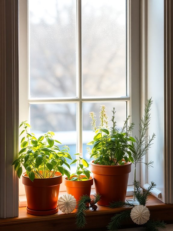 winter herb gardening tips