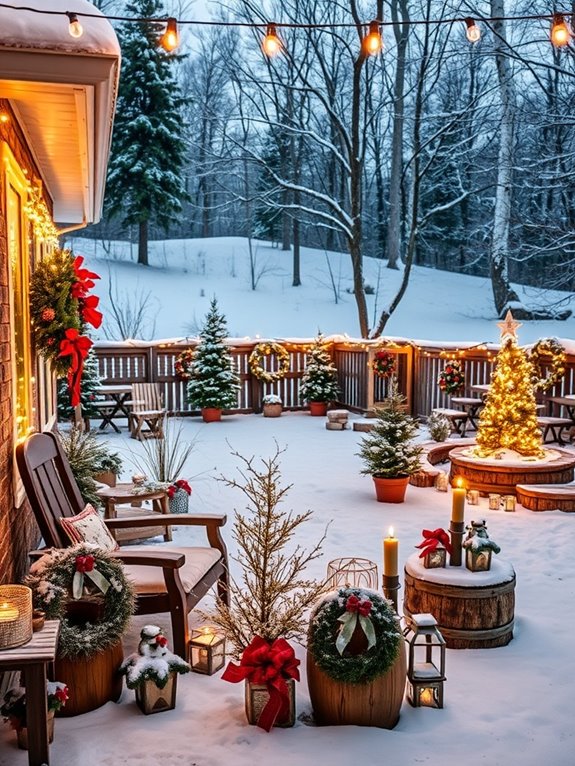 winter outdoor decoration ideas