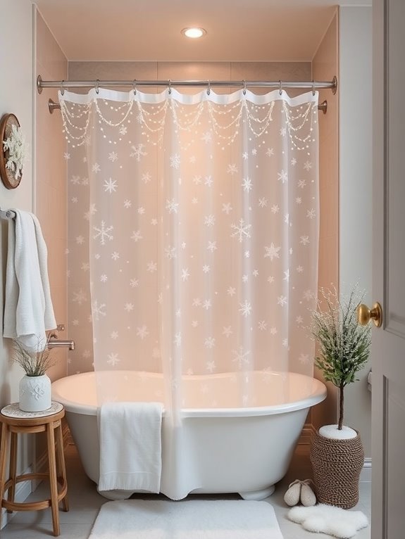winter shower curtain tips