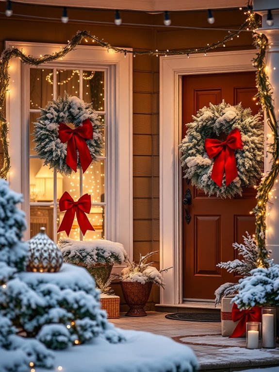 winter window decoration ideas