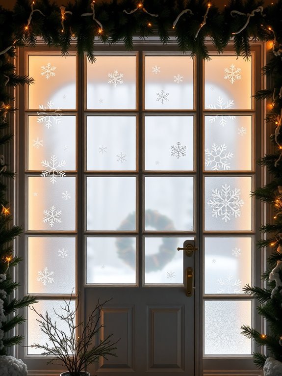 winter window decoration ideas