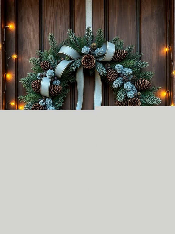 winter wreath decoration ideas